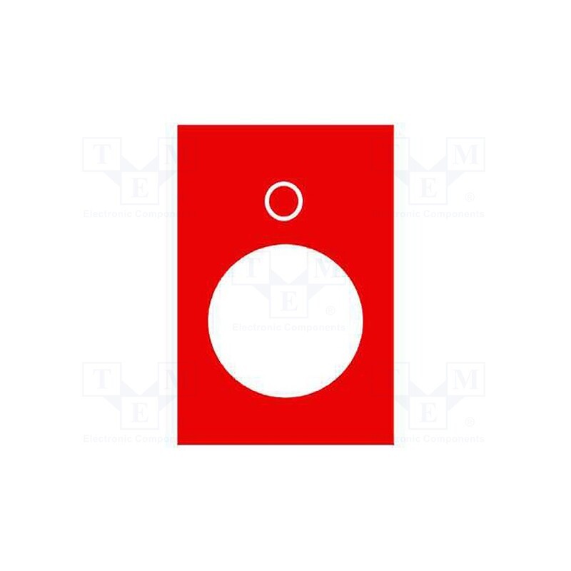 10 pcs : ZB2BY2931 - Label, control station