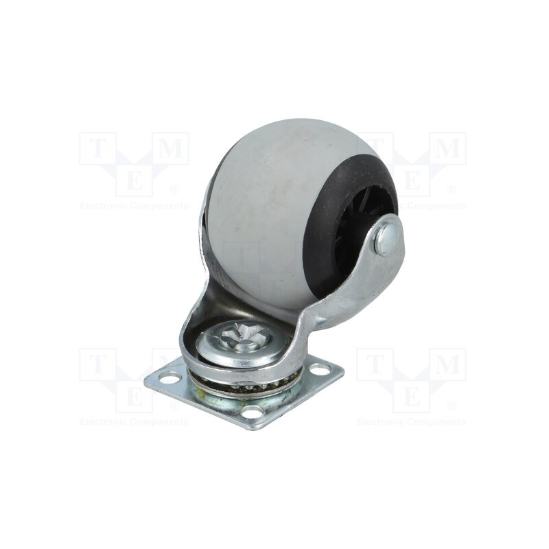 10 pcs : KPA-SK 50S - Transport wheel, Ø: 50mm, W: 30mm, H: 60mm, torsional, 60kg, SK