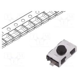 20 pcs : KSR211G LFS - Microswitch TACT, SPST-NO, Pos: 2, 0.05A/32VDC, SMT, none, 1.8N