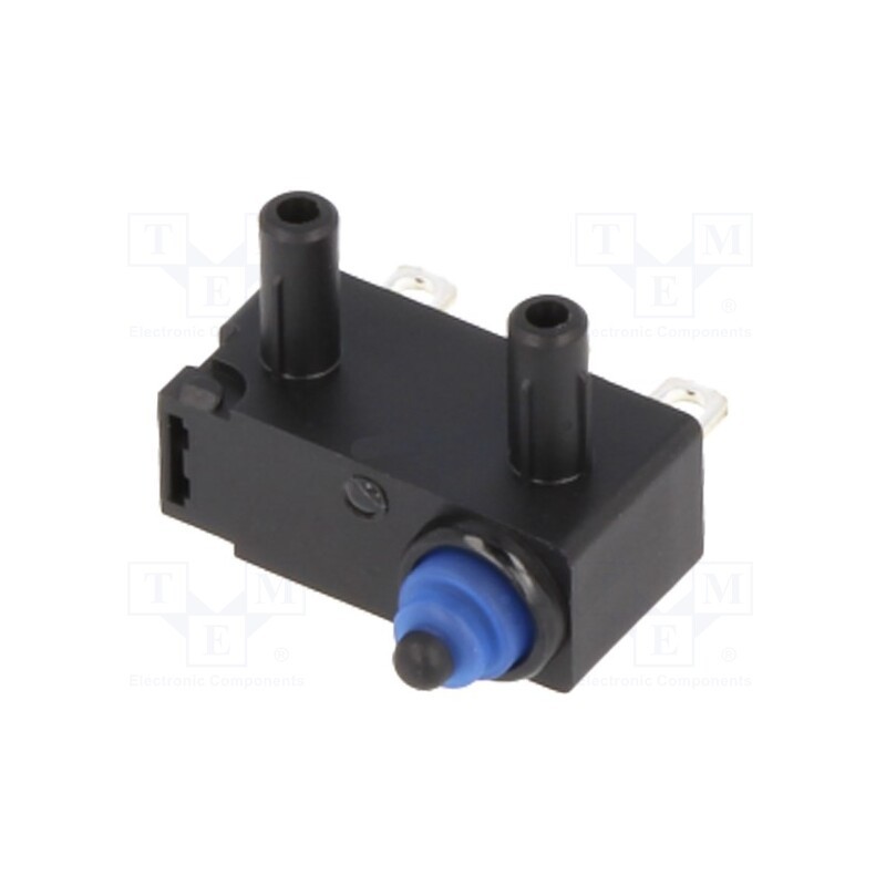 10 pcs : D2HW-BL201H - Microswitch SNAP ACTION, 0.1A/125VAC, 2A/12VDC, without lever