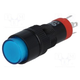 10 pcs : LAS3Y-11/B - Switch: push-button, Pos: 2, SPDT, 0.5A/250VAC, 1A/24VDC, ON-(ON)
