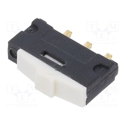 10 pcs : MMS 1010 D-R - Switch: slide, Pos: 2, SPDT, 0.2A/24VDC, ON-ON, PCB,THT, -40÷105°C