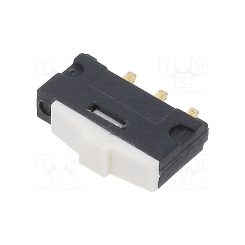 10 pcs : MMS 1010 D-R - Switch: slide, Pos: 2, SPDT, 0.2A/24VDC, ON-ON, PCB,THT, -40÷105°C