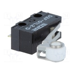 10 pcs : D2F-01L2-D - Microswitch SNAP ACTION, 3A/125VAC, 0.1A/30VDC, SPDT, ON-(ON)