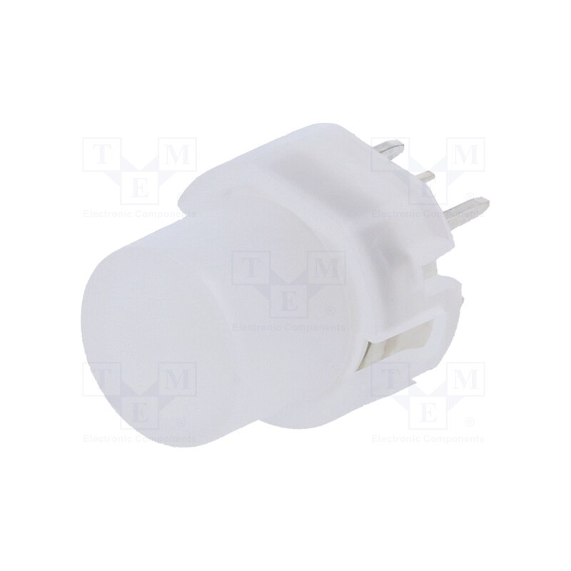 10 pcs : D6RLRDF1 LFS - Switch: push-button, Pos: 2, SPST-NO, 0.01A/35VDC, LED, red, THT