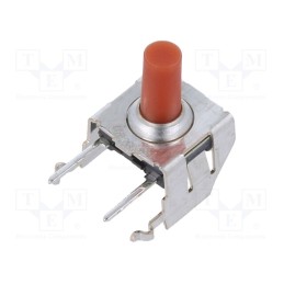 10 pcs : KSL0V331 LFTR - Microswitch TACT, SPST-NO, Pos: 2, 0.01A/32VDC, THT, 1.3N, 9.9mm
