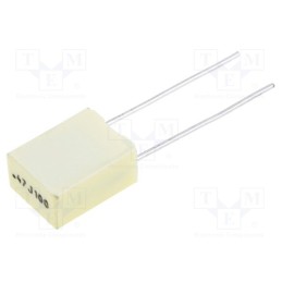 20 pcs : R82EC3470DQ70J - Capacitor: polyester, 470nF, 63VAC, 100VDC, 5mm, ±5%, 7.2x4.5x9.5mm