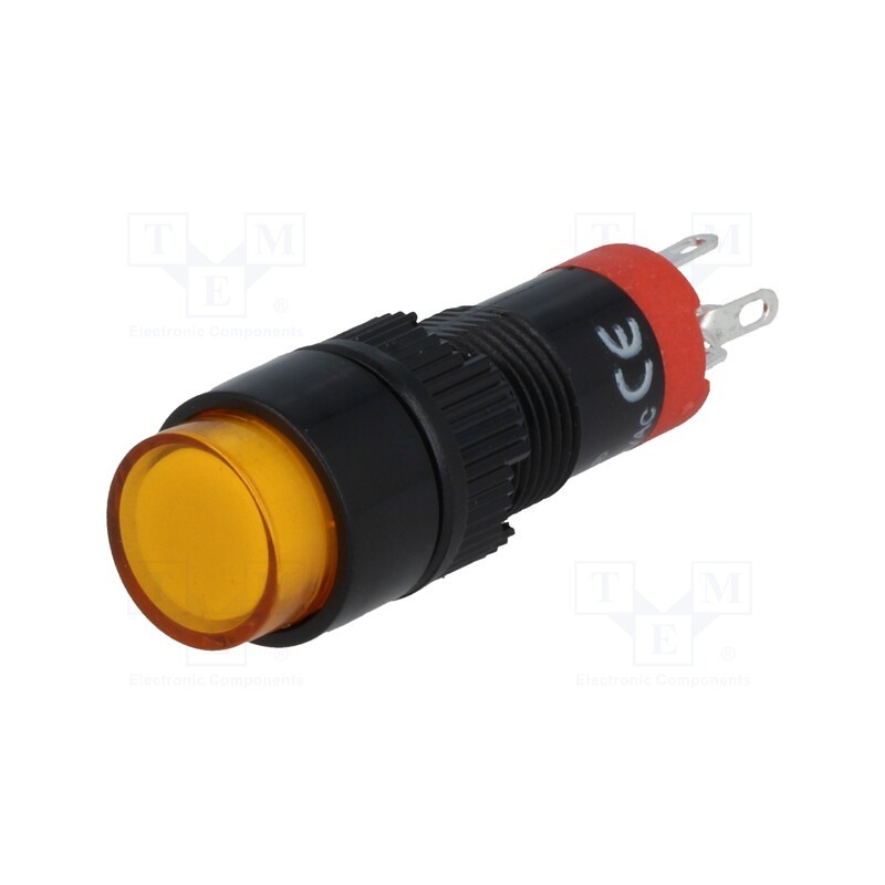 10 pcs : LAS3Y-11/O - Switch: push-button, Pos: 2, SPDT, 0.5A/250VAC, 1A/24VDC, ON-(ON)
