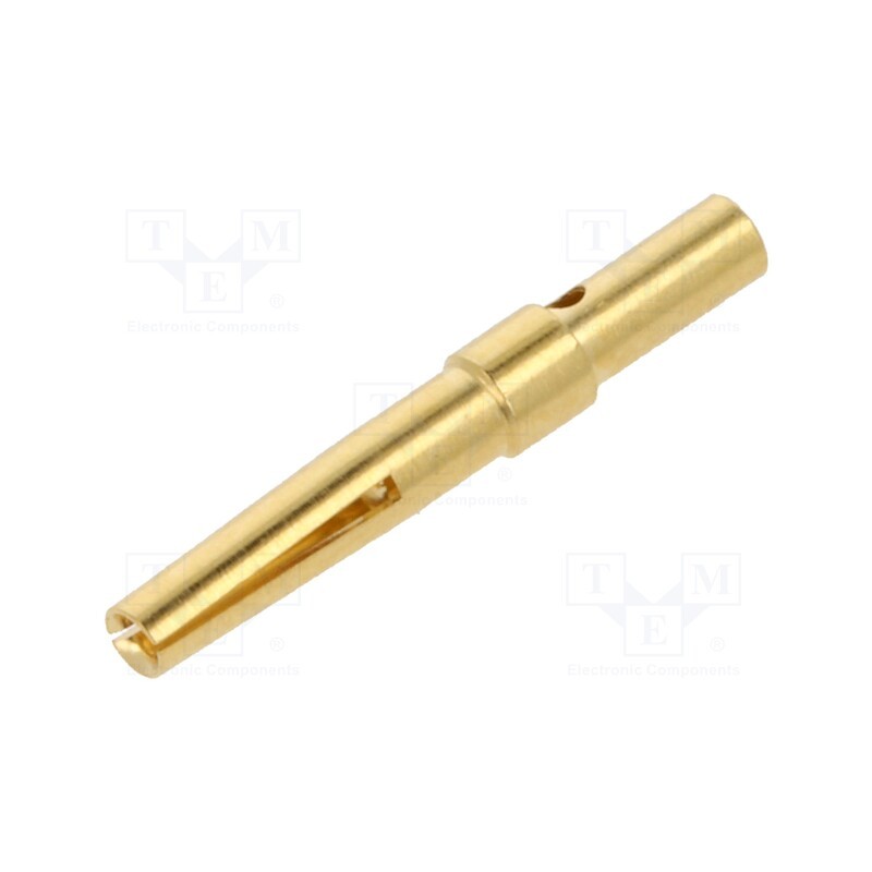 10 pcs : 9670003476 - Contact, female, gold-plated, 0.33÷0.82mm2, 22AWG÷18AWG, crimped