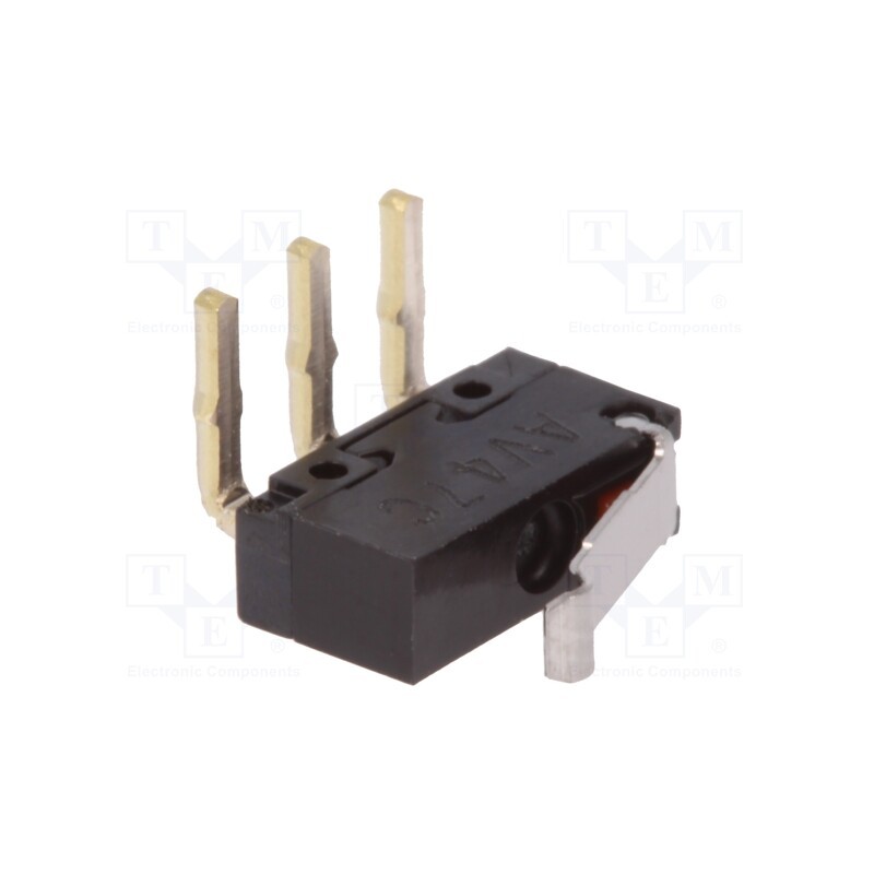 10 pcs : AV464461 - Microswitch SNAP ACTION, 0.1A/30VDC, SPDT, Rcont max: 200mΩ, IP40