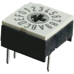 1 pcs - Hartmann 10 Way Through Hole DIP Switch