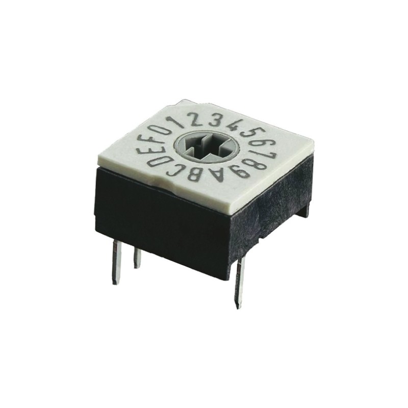 1 pcs - Hartmann 10 Way Through Hole DIP Switch