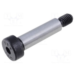 10 pcs : ISO 7379-10-M8-35 - Shoulder screw, steel, M8, 1.25, Thread len: 13mm, hex key, HEX 5mm
