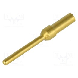 10 pcs : 9670008576 - Contact, male, gold-plated, 0.25÷0.52mm2, 24AWG÷20AWG, Han® D-Sub