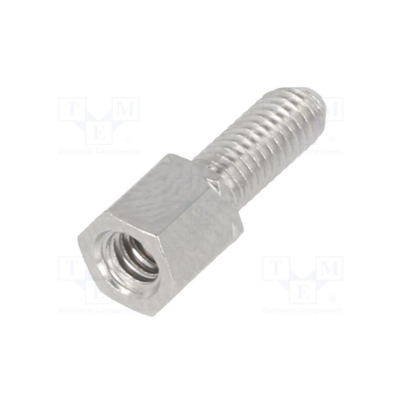 20 pcs : 9670019954 - Threaded head screw, M3,UNC 4-40, Screw length: 13m
