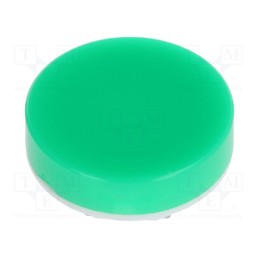 10 pcs : AT4054FJ - Cap, LB series, Ø19x9mm, green-white