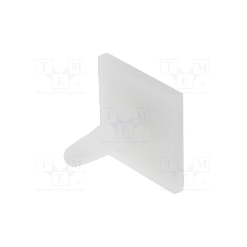 50 pcs : FIX-LCBSB-6.4 - PCB distance, polyamide, L: 6.4mm, self-adhesive,snap fastener