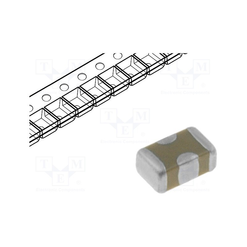 20 pcs : NFM3DCC222R1H3L - Filter: anti-interference, SMD, 1205, 300mA, 50VDC, -20÷50%, 2.2nF