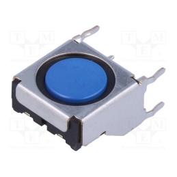 10 pcs : JB15FH - Microswitch TACT, SPST-NO, Pos: 2, 0.05A/24VDC, 10.8x10.8x6.5mm