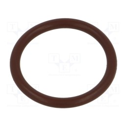 50 pcs : 01-0021.00X2.5 ORING 80FPM BROWN - O-ring gasket, FPM, Thk: 2.5mm, Øint: 21mm, brown, -20÷200°C