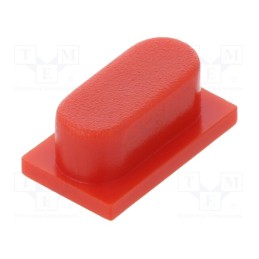 20 pcs : BTN K03 40 - Button, red, KSA,KSL