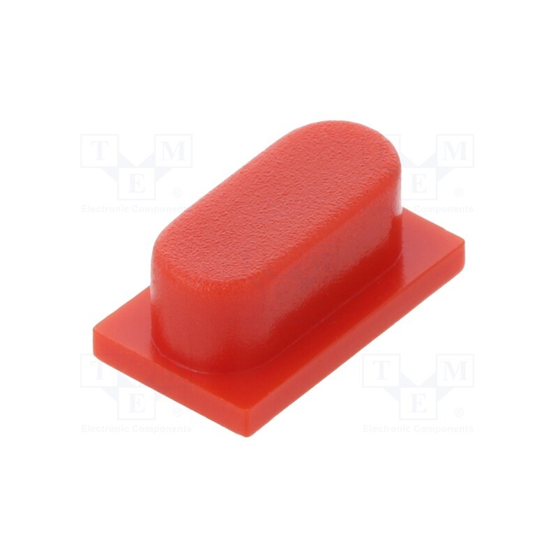 20 pcs : BTN K03 40 - Button, red, KSA,KSL