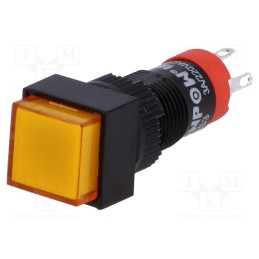 10 pcs : LAS3F-11/O - Switch: push-button, Pos: 2, SPDT, 0.5A/250VAC, 1A/24VDC, ON-(ON)