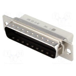 10 pcs : 9670255601 - D-Sub, PIN: 25, plug, male, Type: w/o contacts
