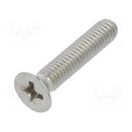 500 pcs : 1399179 - Screw, M4x20, 0.7, Head: countersunk, Phillips, PH3, DIN 965A