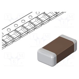 500 pcs : GCM155R71H102KA37D - Capacitor: ceramic, MLCC, 1nF, 50V, X7R, ±10%, SMD, 0402