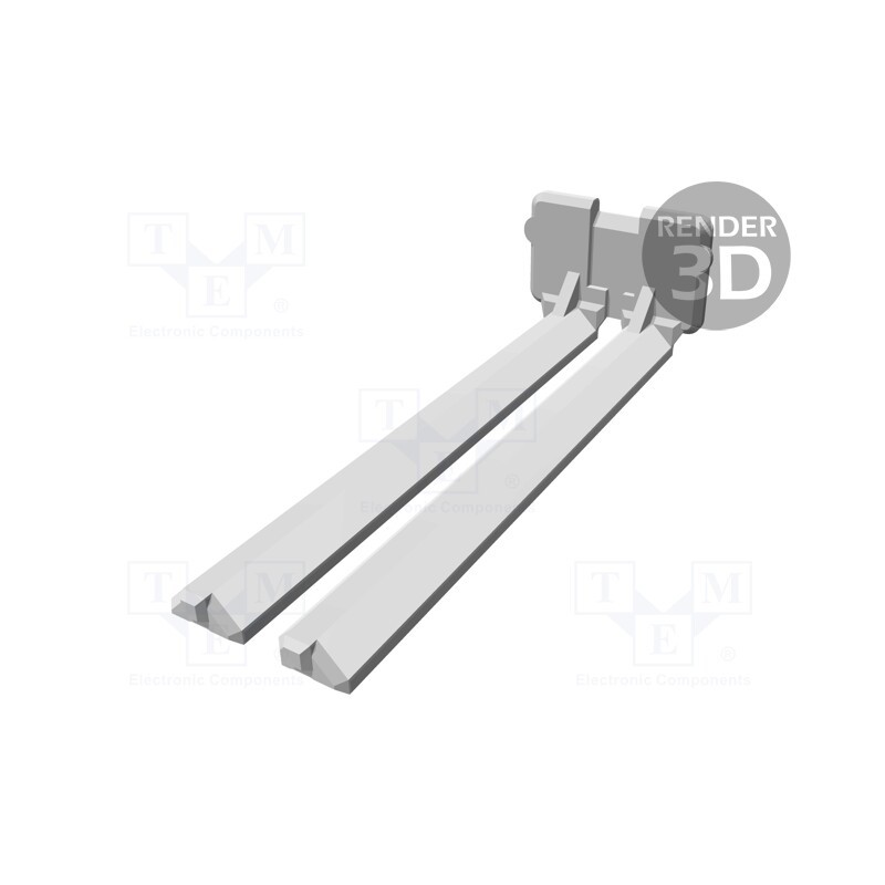 20 pcs : 967635-1 - Secondary lock, JPT,MCP 2.8, PIN: 21, brown