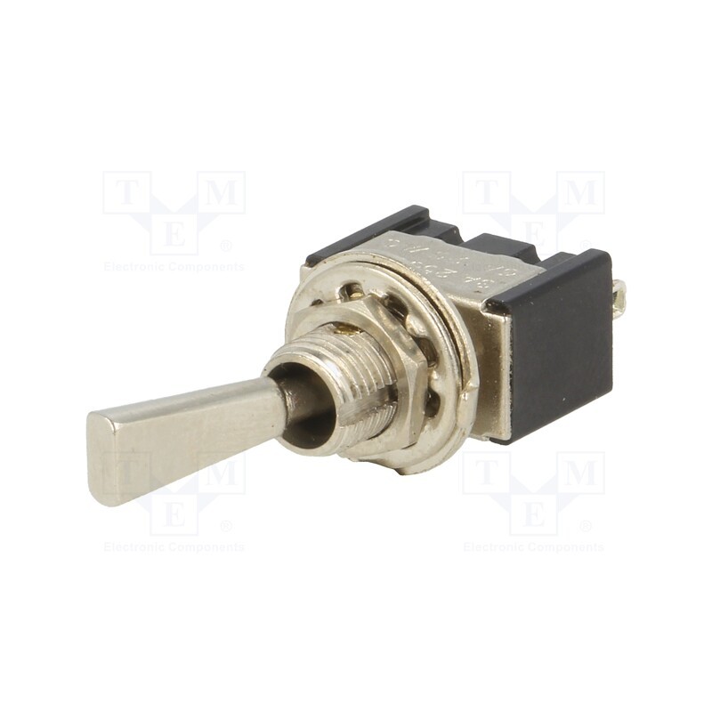 10 pcs : TSM112F1 - Switch: toggle, Pos: 2, SPDT, ON-(ON), 3A/250VAC, -25÷85°C, 20mΩ