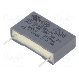 10 pcs : R463I26800001M - Capacitor: polypropylene, 68nF, 18x5x11mm, THT, ±20%, 15mm, 630VDC