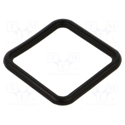 10 pcs : 9700009991 - Gasket, size 3A, Application: Han® connectors, 21x21mm