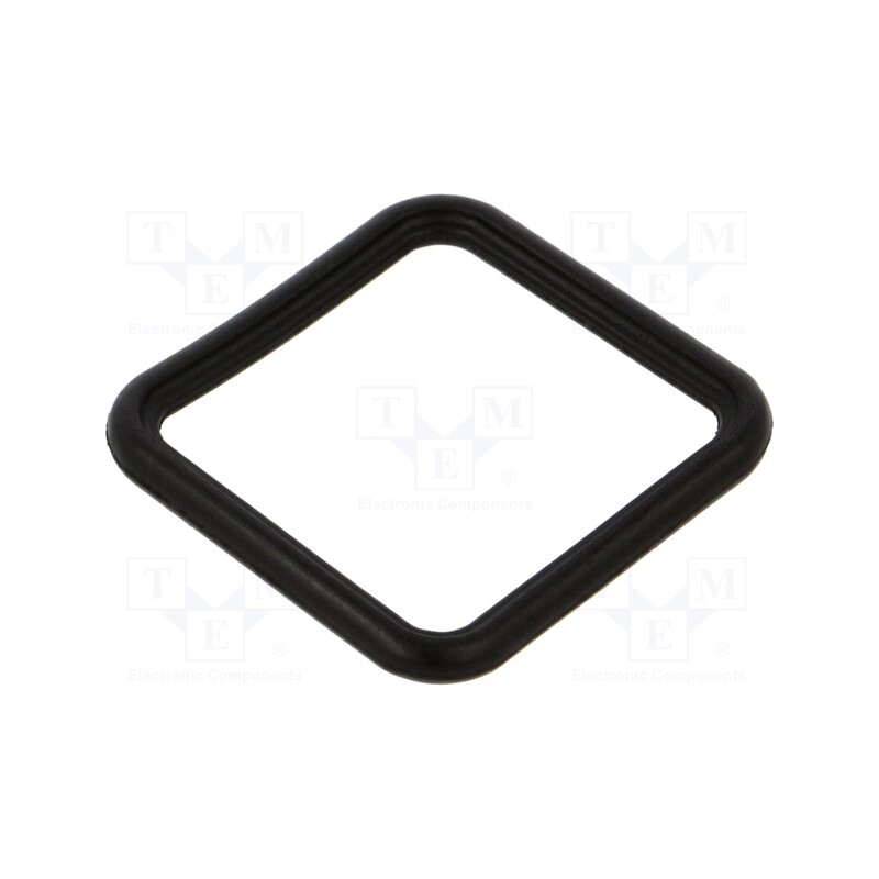 10 pcs : 9700009991 - Gasket, size 3A, Application: Han® connectors, 21x21mm