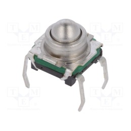 20 pcs : KSJ0M411 80SH LFTR - Microswitch TACT, SPST-NO, Pos: 2, 0.05A/32VDC, THT, none, 3.3N
