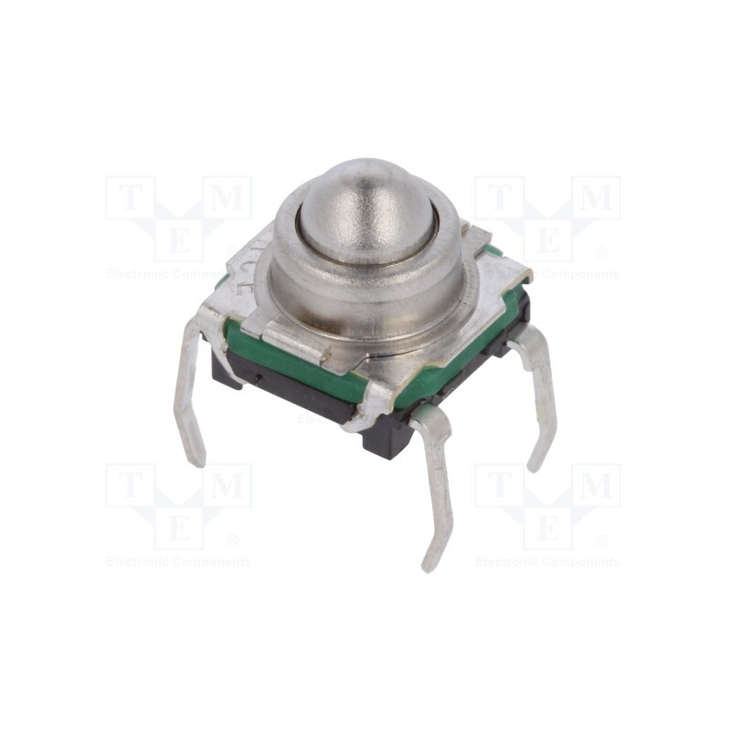 20 pcs : KSJ0M411 80SH LFTR - Microswitch TACT, SPST-NO, Pos: 2, 0.05A/32VDC, THT, none, 3.3N