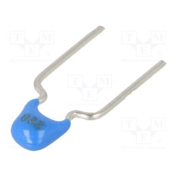 50 pcs : FG28C0G2A220JNT00 - Capacitor: ceramic, MLCC, 22pF, 100V, C0G (NP0), ±5%, THT, 5mm