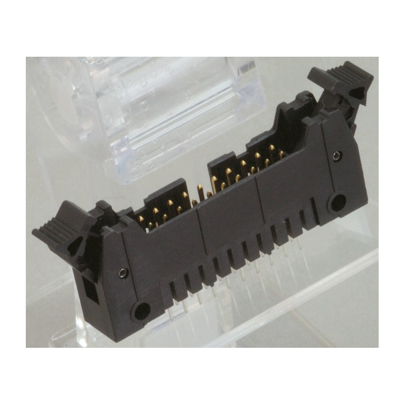 1 pcs - JAE PS Series Straight Through Hole PCB Header, 20 Contact(s), 2.54mm Pitch, 2 Row(s), Shrouded