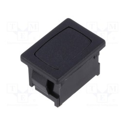10 pcs : 203.007.013 - Accessories: plug, Body: black, rectangular, 21x15x11.2mm