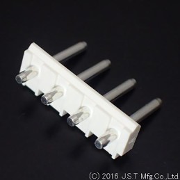 20 pcs - JST SV Series Top Entry Through Hole Pin Header, 4 Contact(s), 5.0mm Pitch, 1 Row(s), Unshrouded