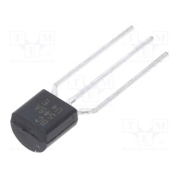 10 pcs : BC546A - Transistor: NPN, bipolar, 65V, 0.1A, 500mW, TO92