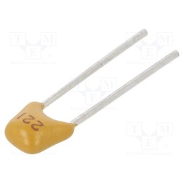 50 pcs : CT40805N221J500F1R - Capacitor: ceramic, 220pF, 50V, C0G (NP0), ±5%, THT, 2.54mm