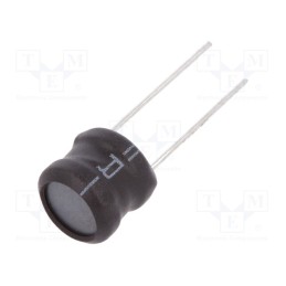 10 pcs : COIL0807-0.22 - Inductor: wire, THT, 220uH, 500mA, ±10%, Ø9.5x8.5mm, vertical