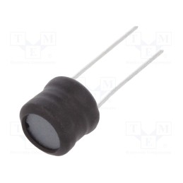 10 pcs : COIL0807-0.68 - Inductor: wire, THT, 680uH, 450mA, ±10%, Ø9.5x8.5mm, vertical