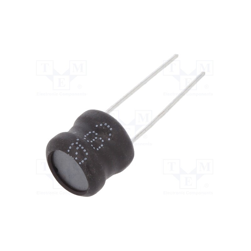 10 pcs : COIL0807-1 - Inductor: wire, THT, 1mH, 400mA, ±10%, Ø9.5x8.5mm, vertical
