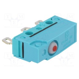 10 pcs : ABS141041 - Microswitch SNAP ACTION, 0.1A/250VAC, 0.1A/30VDC, without lever