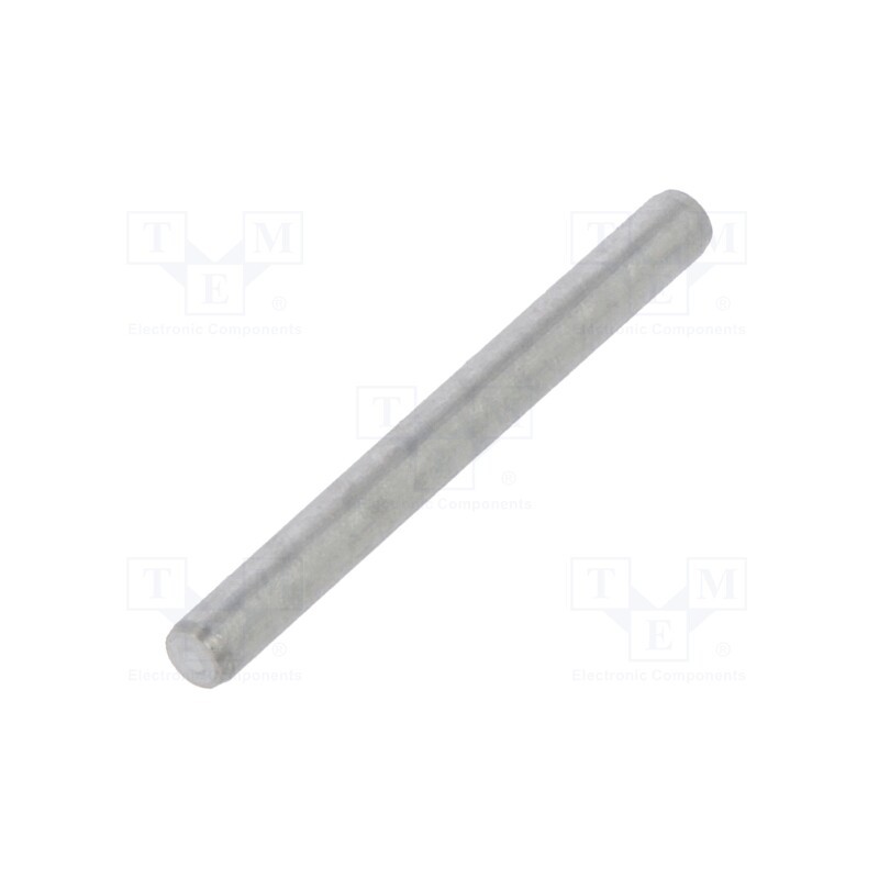 500 pcs : 1255541 - Cylindrical stud, A2 stainless steel, BN 684, Ø: 1mm, L: 10mm