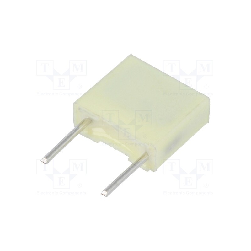 50 pcs : R82EC1470AA50J - Capacitor: polyester, 4.7nF, 63VAC, 100VDC, 5mm, ±5%, 7.2x2.5x6.5mm