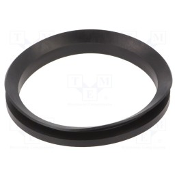 20 pcs : 09-063X6X11.0 VA-70 NBR - V-ring washer, NBR rubber, Shaft dia: 68÷73mm, L: 11mm, Ø: 63mm